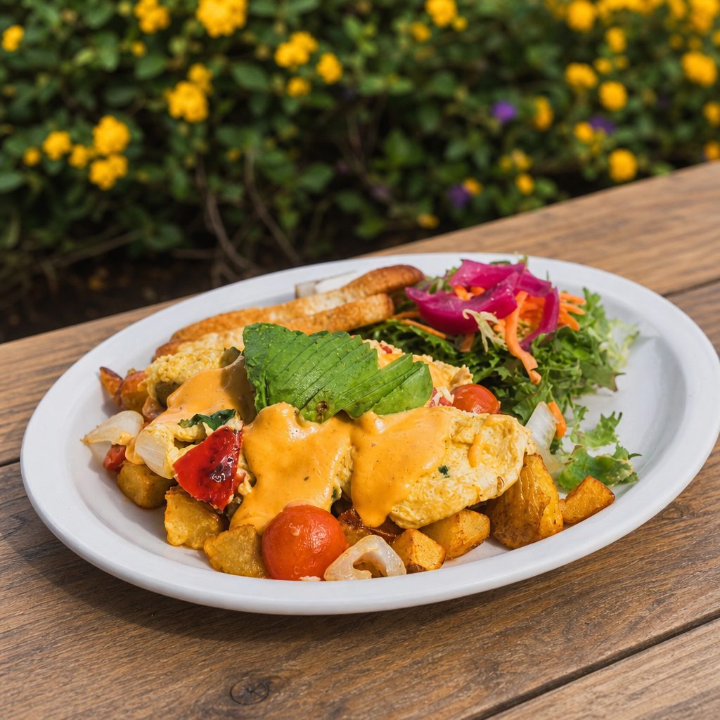 VEGGIE SCRAMBLE.