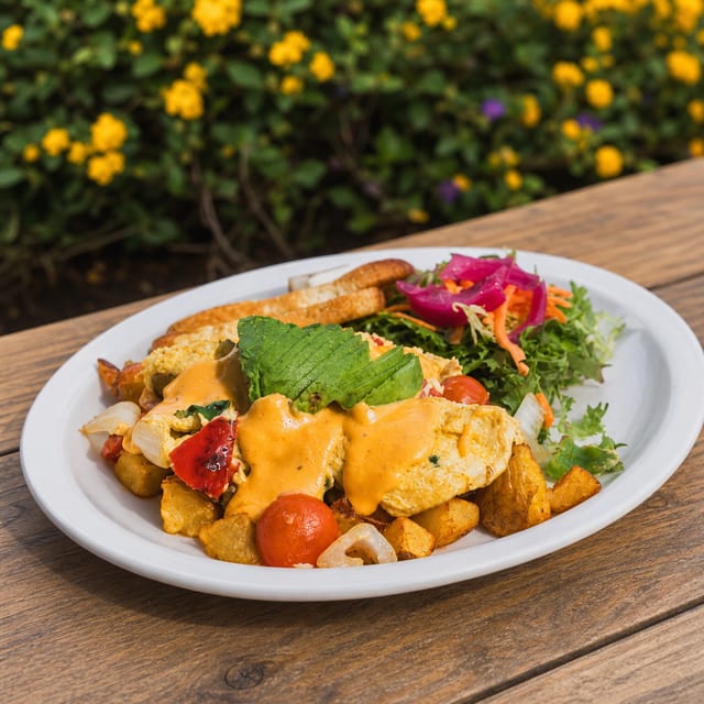 VEGGIE SCRAMBLE.