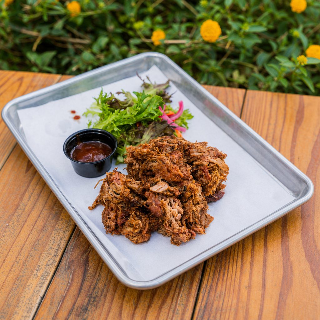 1 (LB) PULLED PORK.