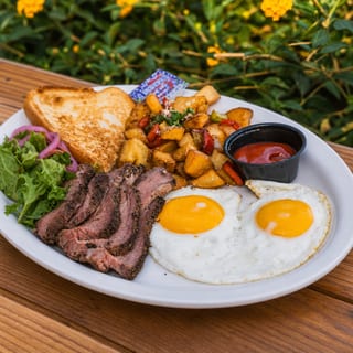STEAK & EGGS